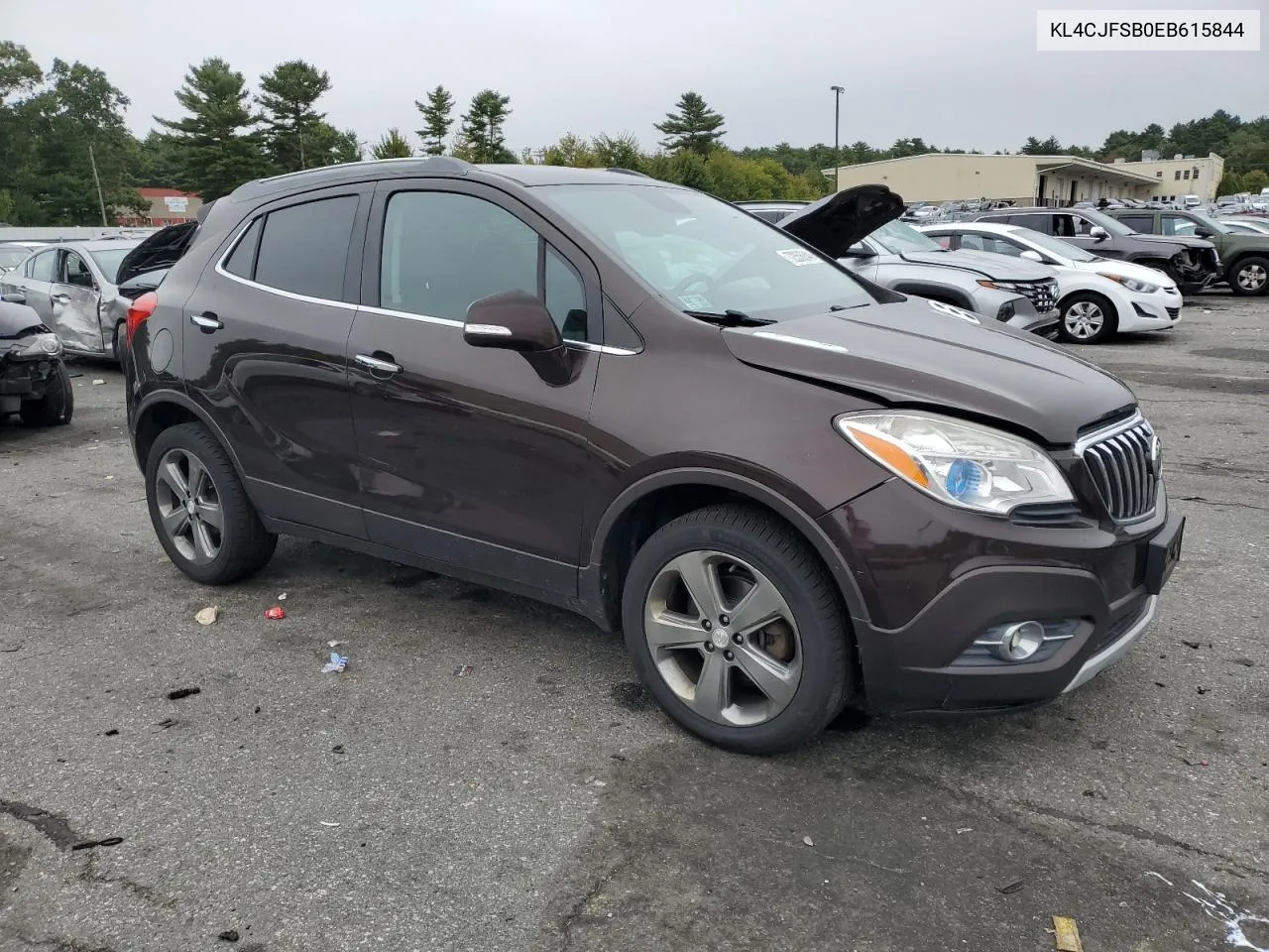 2014 Buick Encore Convenience VIN: KL4CJFSB0EB615844 Lot: 72356844