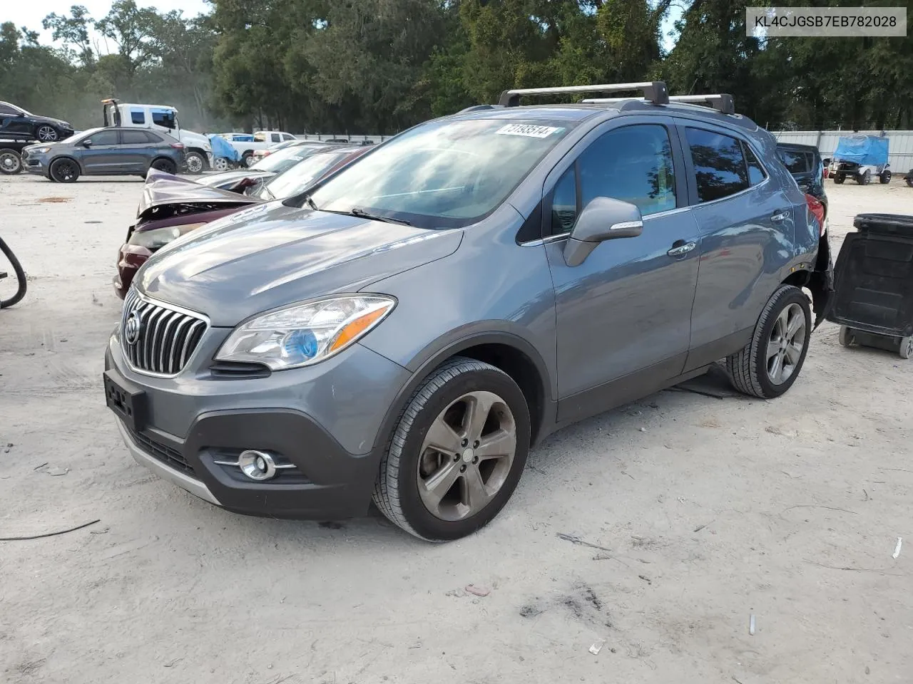 2014 Buick Encore VIN: KL4CJGSB7EB782028 Lot: 73193514