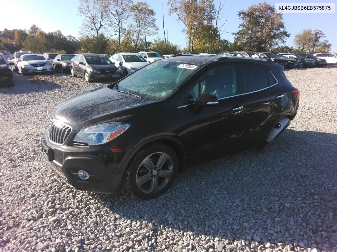 2014 Buick Encore Convenience VIN: KL4CJBSB6EB575875 Lot: 74700204