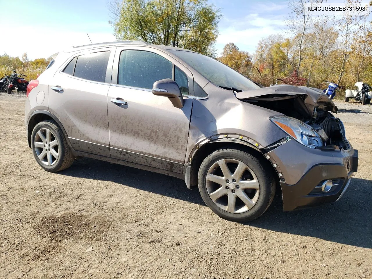 2014 Buick Encore VIN: KL4CJGSB2EB731598 Lot: 76955074