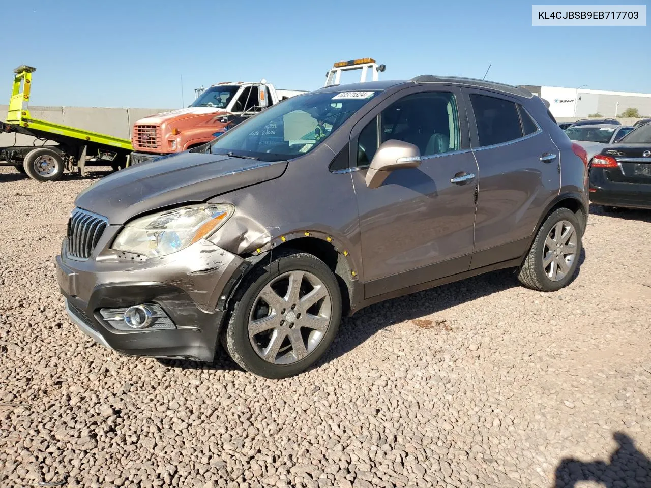 2014 Buick Encore Convenience VIN: KL4CJBSB9EB717703 Lot: 80371824