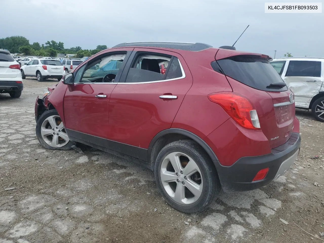 2015 Buick Encore Convenience VIN: KL4CJFSB1FB093503 Lot: 57084524