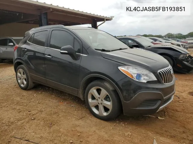 2015 Buick Encore VIN: KL4CJASB5FB193851 Lot: 57483714