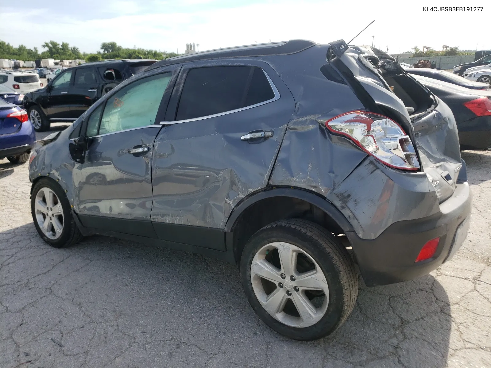 2015 Buick Encore Convenience VIN: KL4CJBSB3FB191277 Lot: 58683284