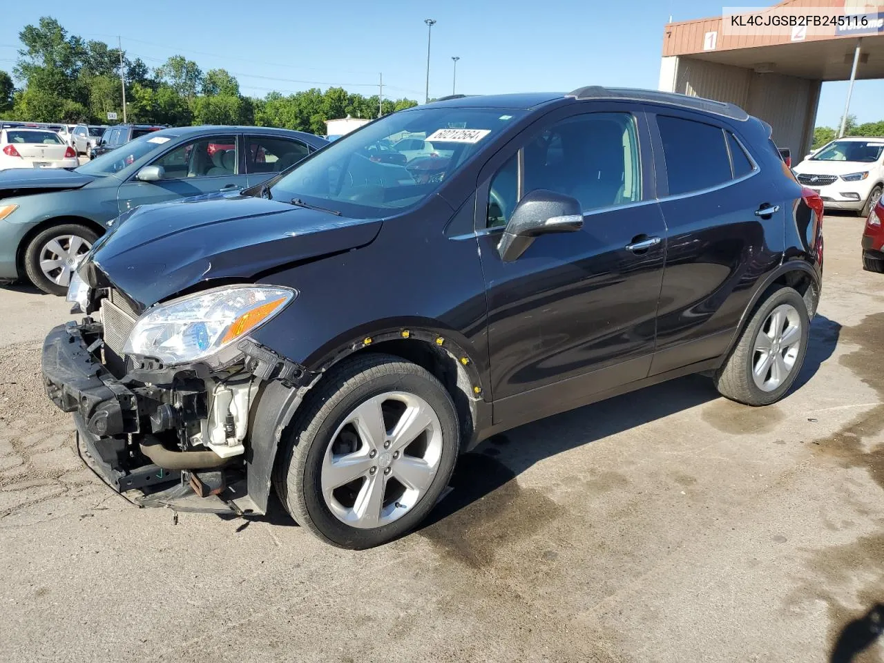 2015 Buick Encore VIN: KL4CJGSB2FB245116 Lot: 60212564