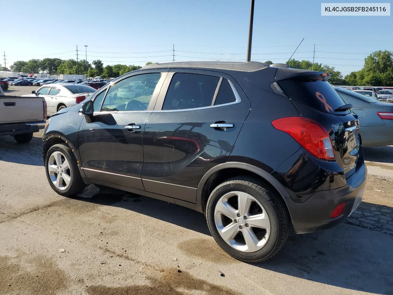 2015 Buick Encore VIN: KL4CJGSB2FB245116 Lot: 60212564