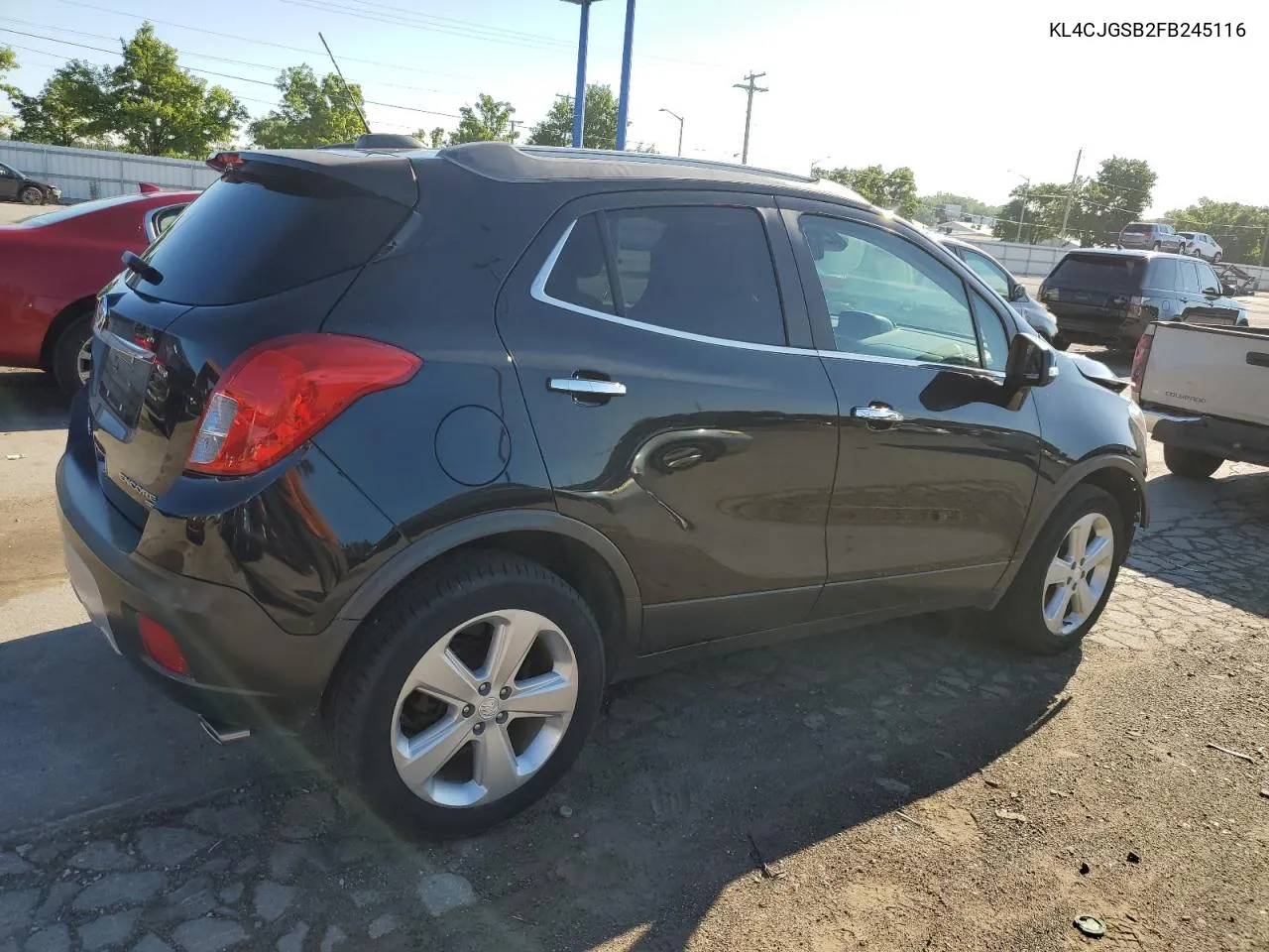 2015 Buick Encore VIN: KL4CJGSB2FB245116 Lot: 60212564