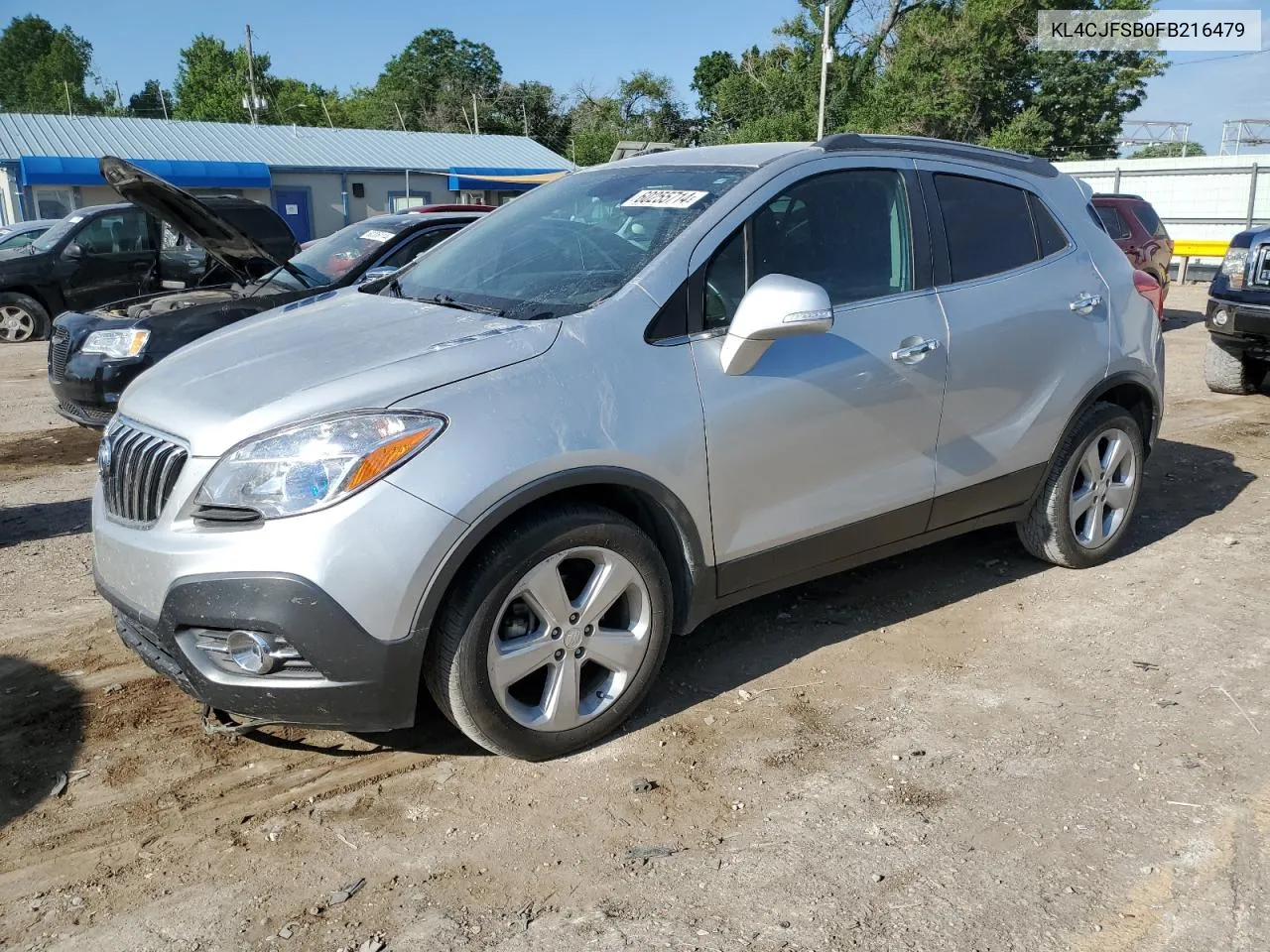 2015 Buick Encore Convenience VIN: KL4CJFSB0FB216479 Lot: 60255714