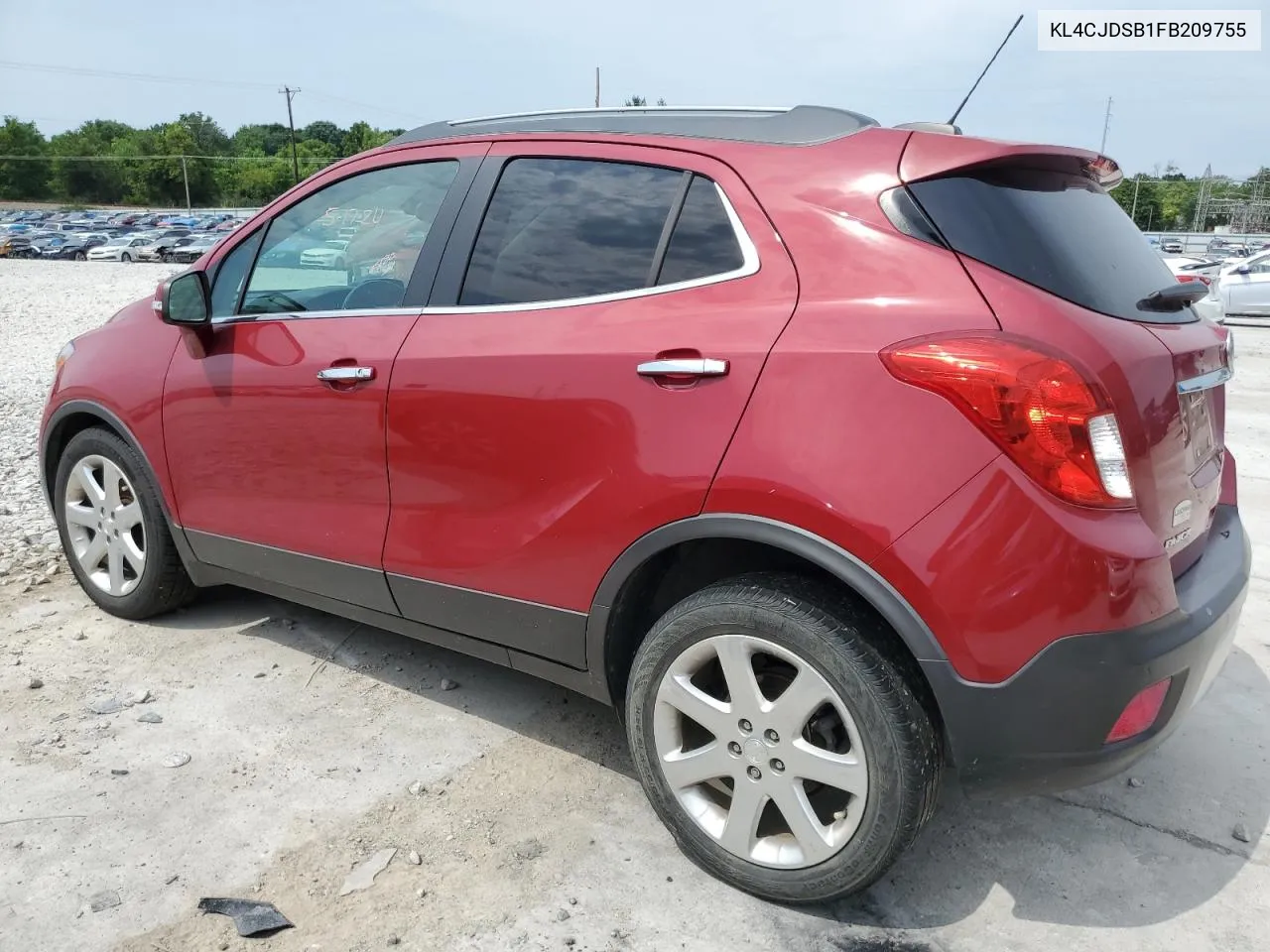 2015 Buick Encore Premium VIN: KL4CJDSB1FB209755 Lot: 63124214