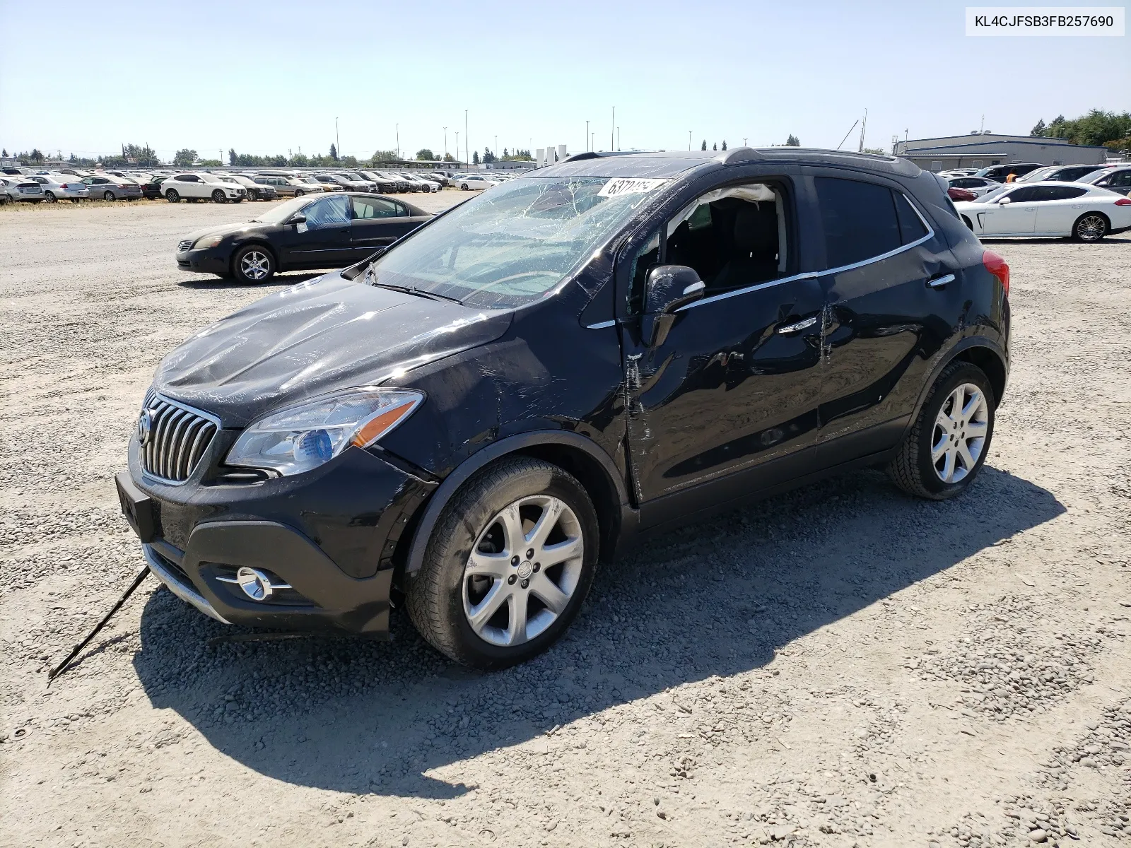 2015 Buick Encore Convenience VIN: KL4CJFSB3FB257690 Lot: 63724854