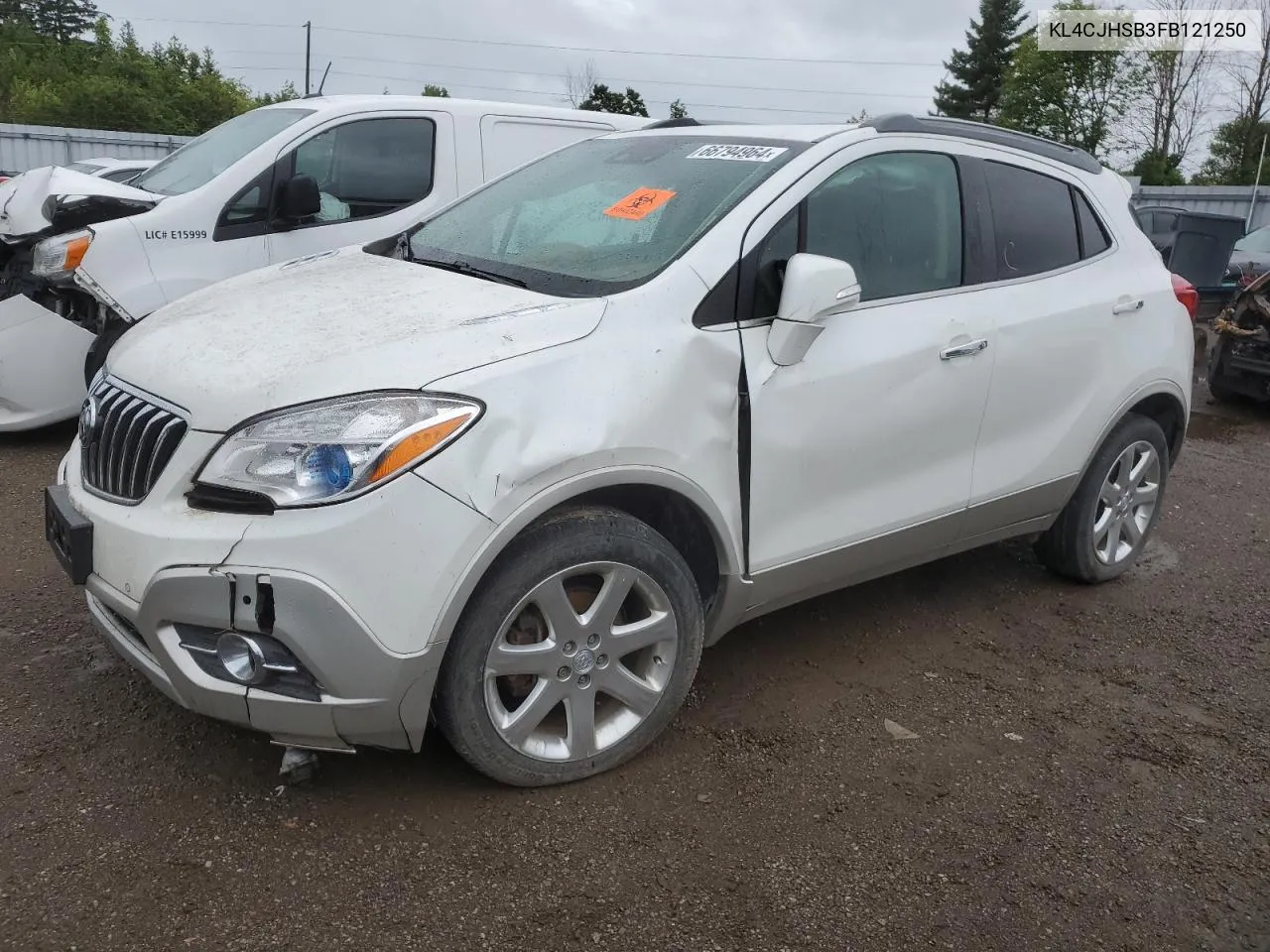 2015 Buick Encore Premium VIN: KL4CJHSB3FB121250 Lot: 66794964