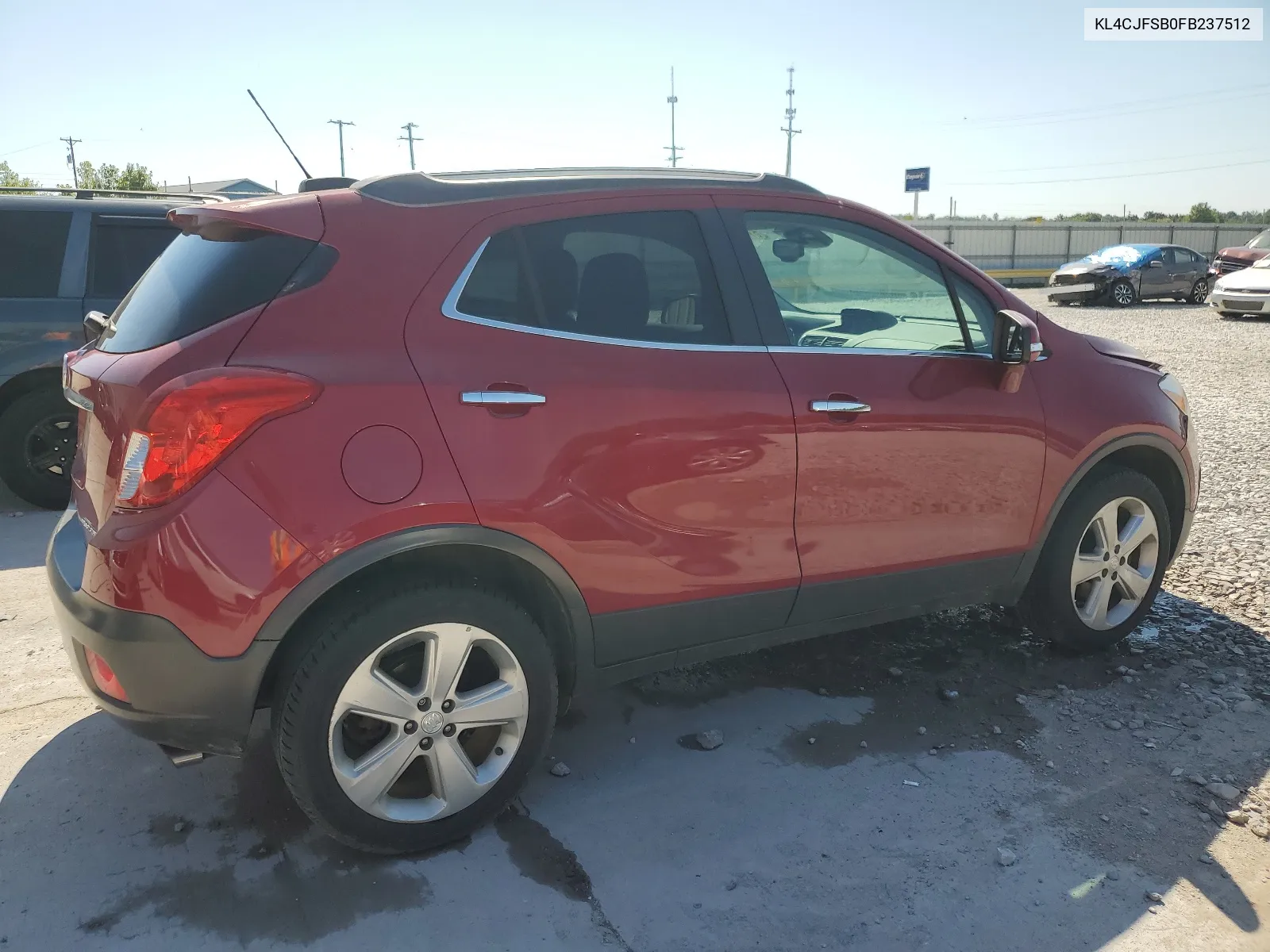 2015 Buick Encore Convenience VIN: KL4CJFSB0FB237512 Lot: 67158494