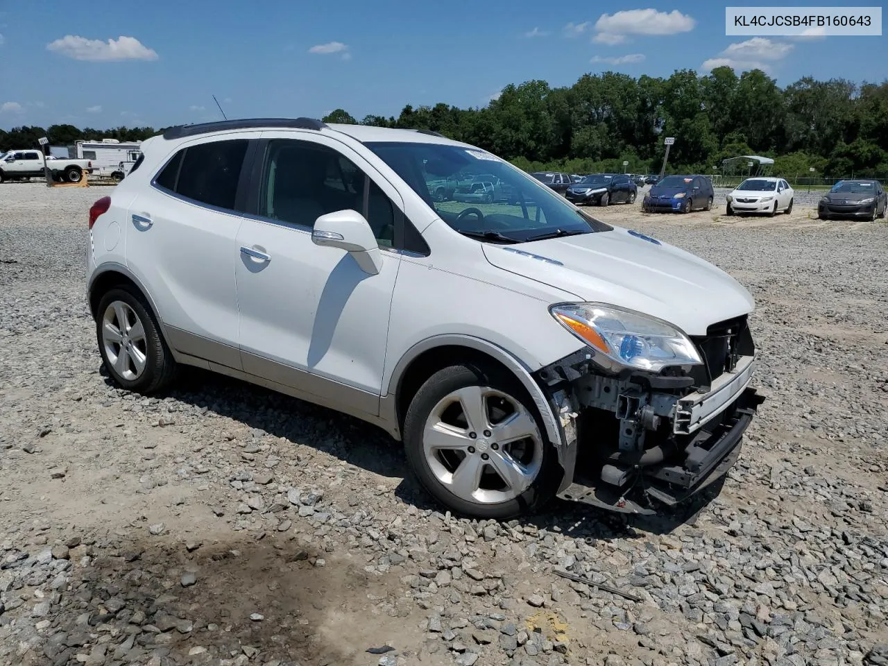 2015 Buick Encore VIN: KL4CJCSB4FB160643 Lot: 67900864