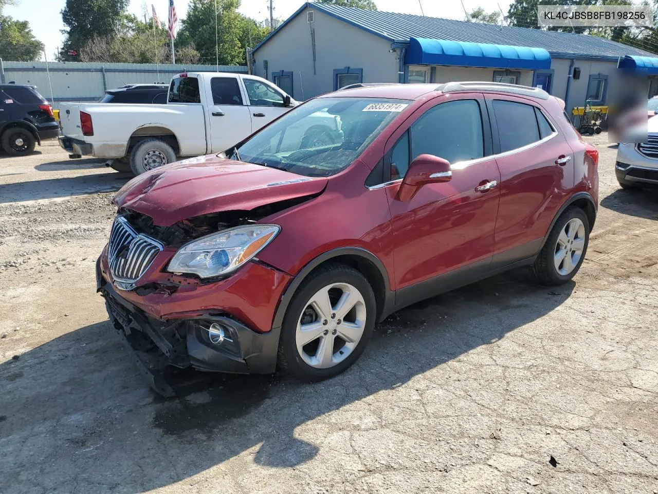 2015 Buick Encore Convenience VIN: KL4CJBSB8FB198256 Lot: 68351974