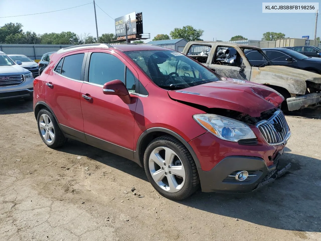 2015 Buick Encore Convenience VIN: KL4CJBSB8FB198256 Lot: 68351974