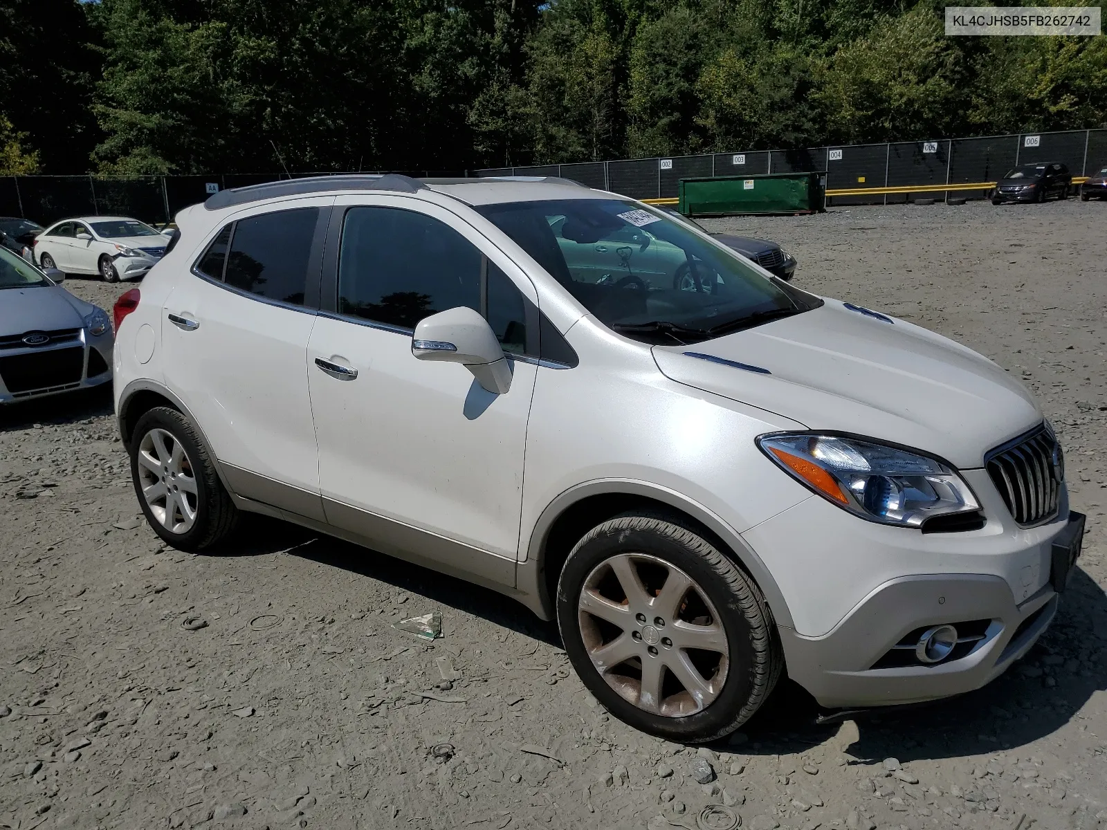 2015 Buick Encore Premium VIN: KL4CJHSB5FB262742 Lot: 68421454