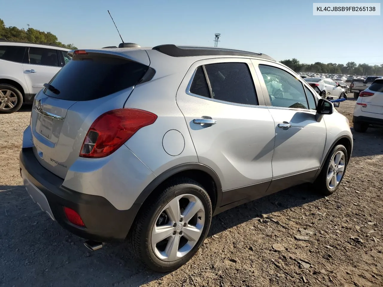 KL4CJBSB9FB265138 2015 Buick Encore Convenience