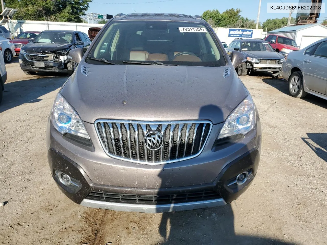 2015 Buick Encore Premium VIN: KL4CJDSB9FB202018 Lot: 70311564