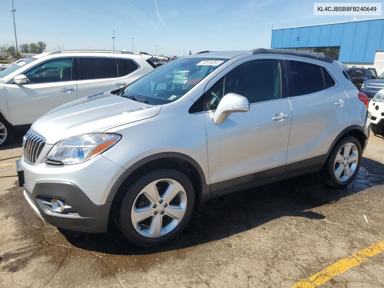 2015 Buick Encore Convenience VIN: KL4CJBSB8FB240649 Lot: 70518054