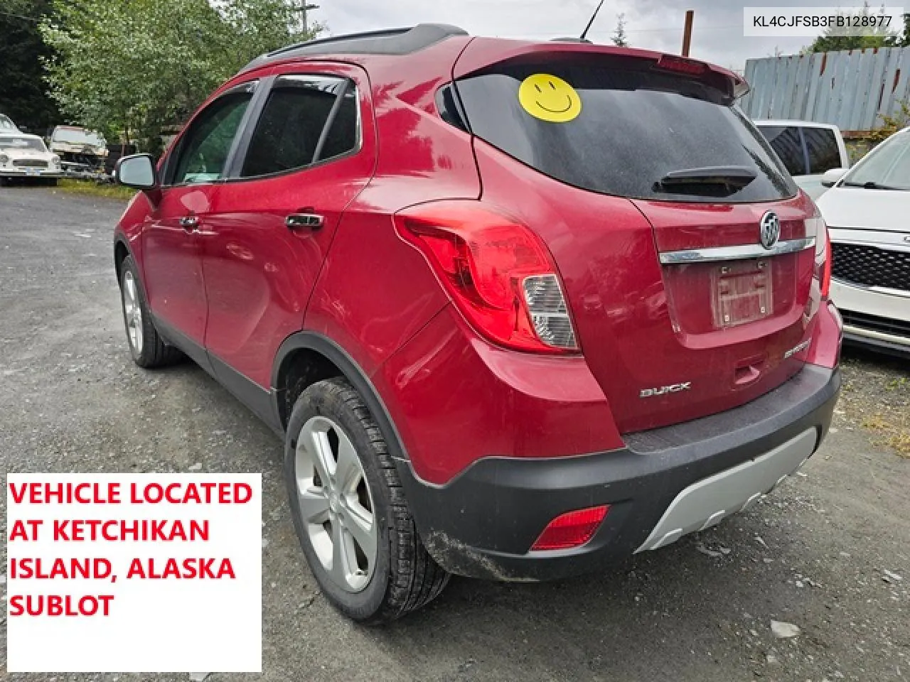 2015 Buick Encore Convenience VIN: KL4CJFSB3FB128977 Lot: 71457854