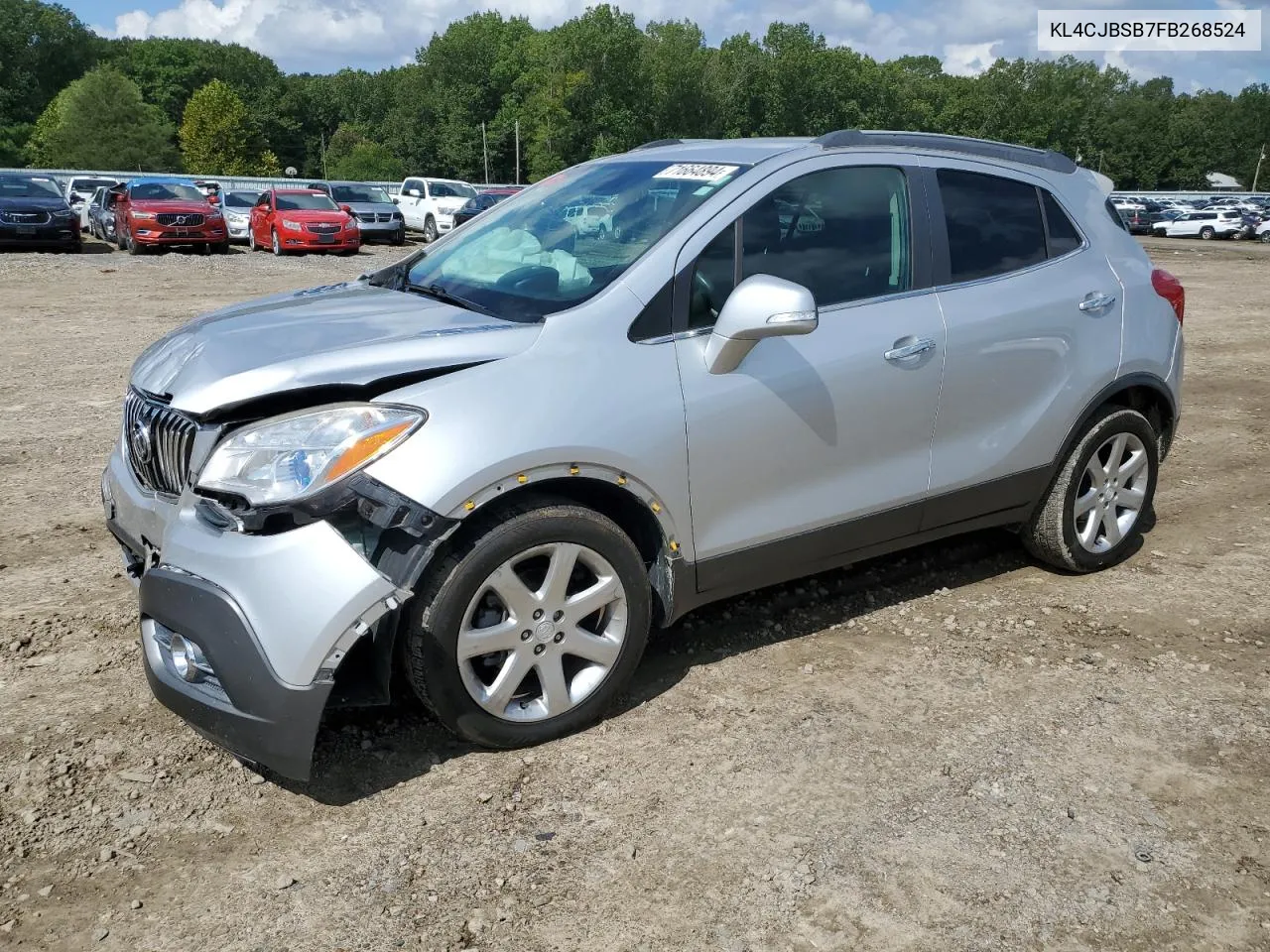 2015 Buick Encore Convenience VIN: KL4CJBSB7FB268524 Lot: 71664894