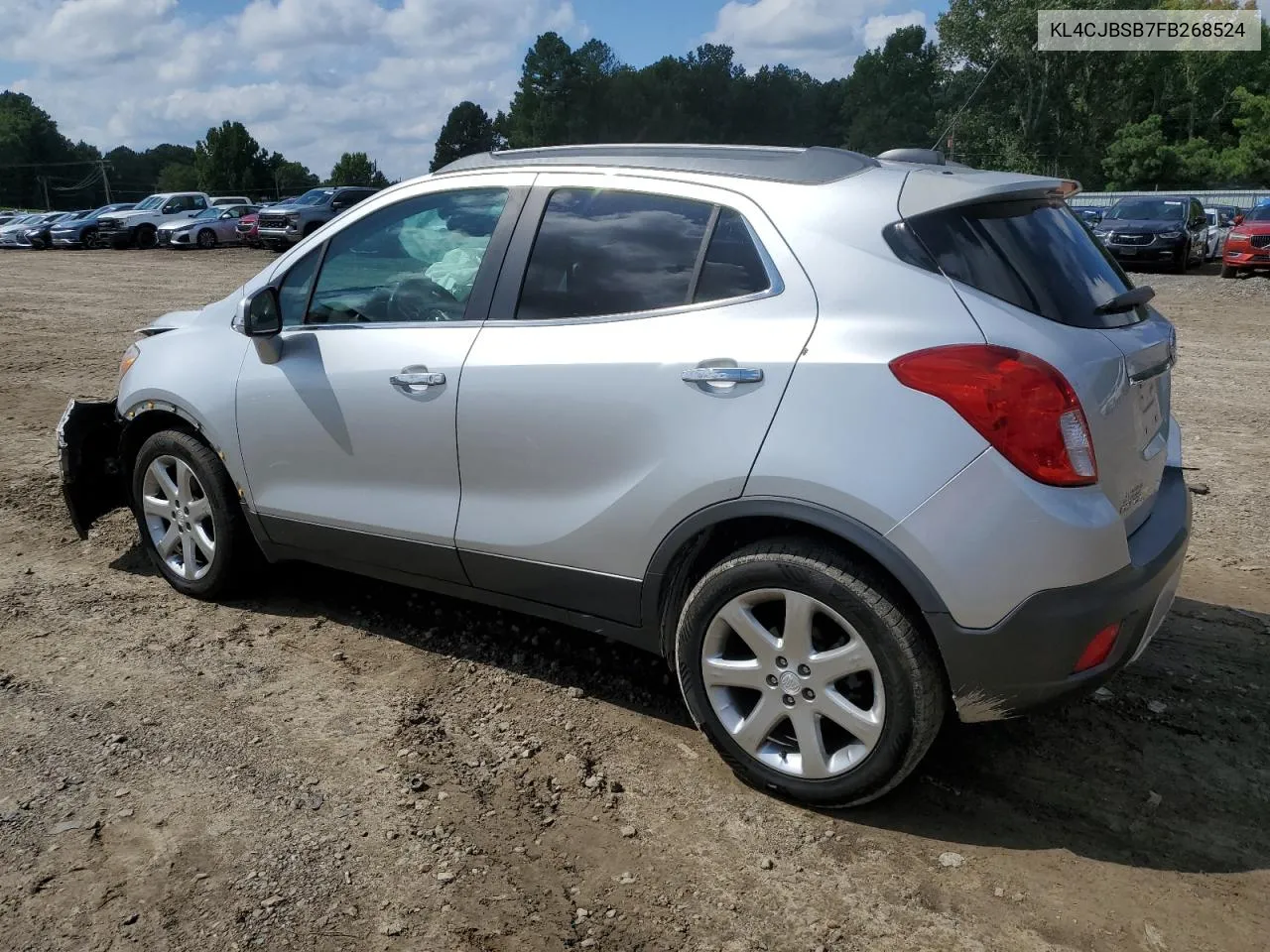 2015 Buick Encore Convenience VIN: KL4CJBSB7FB268524 Lot: 71664894