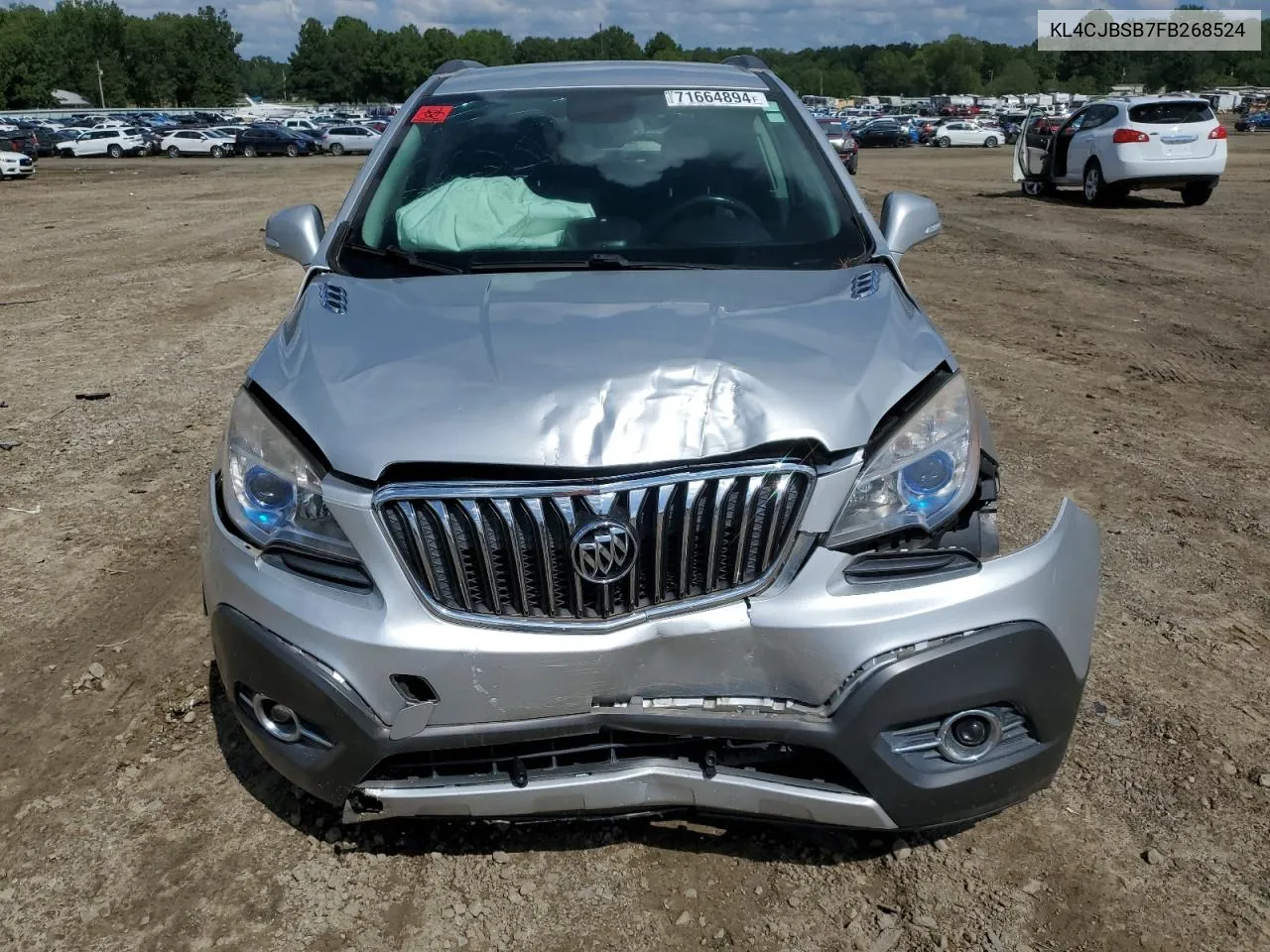 2015 Buick Encore Convenience VIN: KL4CJBSB7FB268524 Lot: 71664894