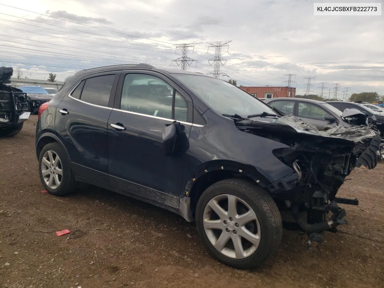 2015 Buick Encore VIN: KL4CJCSBXFB222773 Lot: 71989784