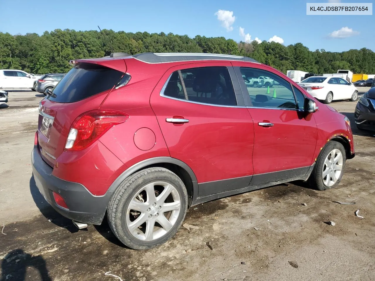 2015 Buick Encore Premium VIN: KL4CJDSB7FB207654 Lot: 72001664