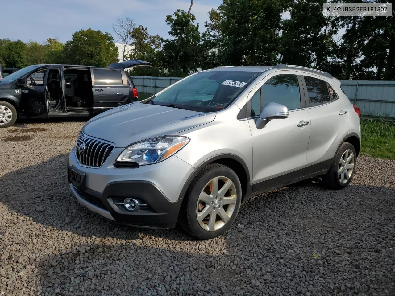 2015 Buick Encore Convenience VIN: KL4CJBSB2FB181307 Lot: 72079274