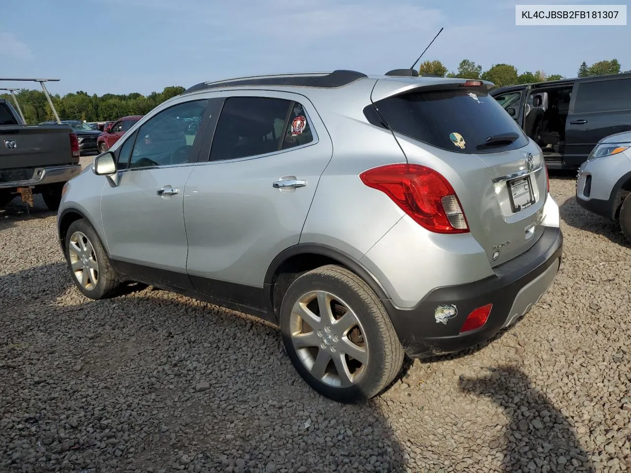 2015 Buick Encore Convenience VIN: KL4CJBSB2FB181307 Lot: 72079274