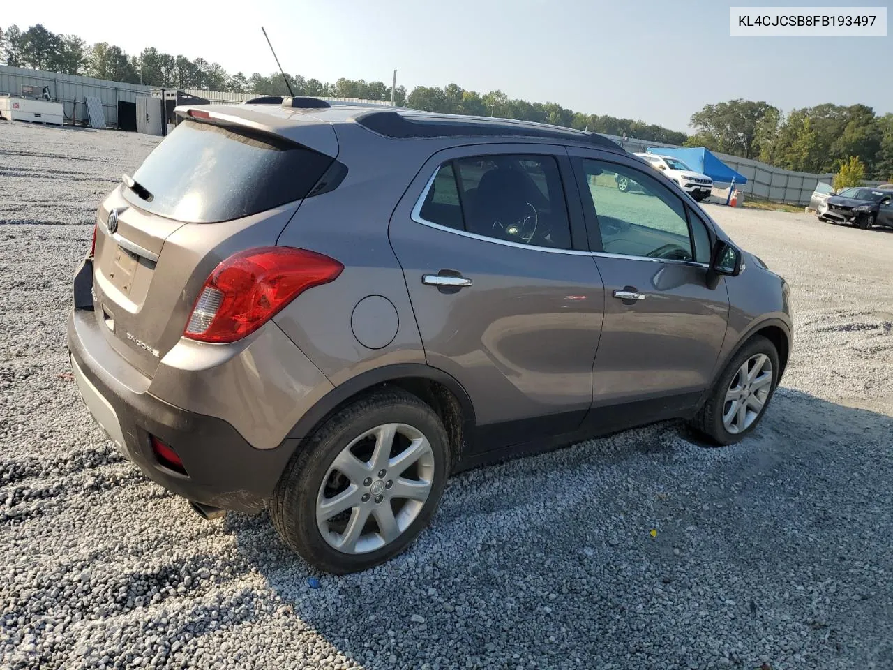 2015 Buick Encore VIN: KL4CJCSB8FB193497 Lot: 72722134