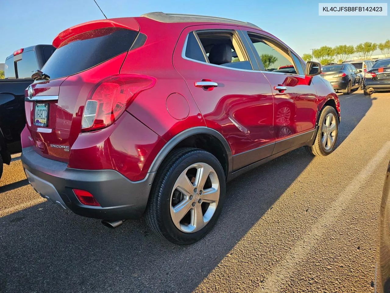 2015 Buick Encore Convenience VIN: KL4CJFSB8FB142423 Lot: 73258454