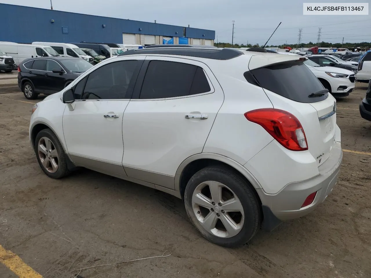 2015 Buick Encore Convenience VIN: KL4CJFSB4FB113467 Lot: 73662044