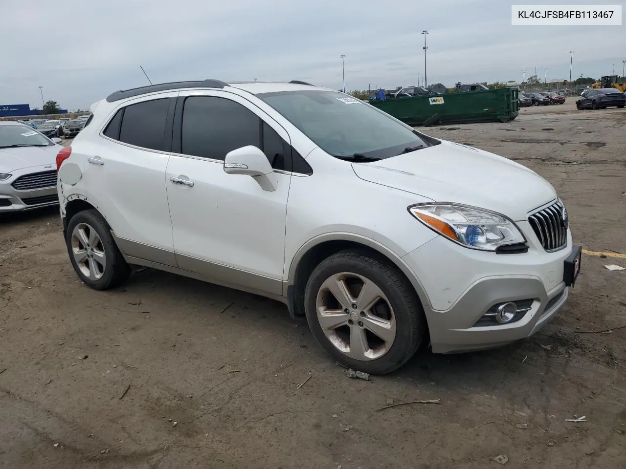 2015 Buick Encore Convenience VIN: KL4CJFSB4FB113467 Lot: 73662044