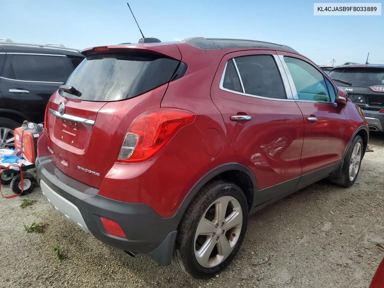 2015 Buick Encore VIN: KL4CJASB9FB033889 Lot: 73830104