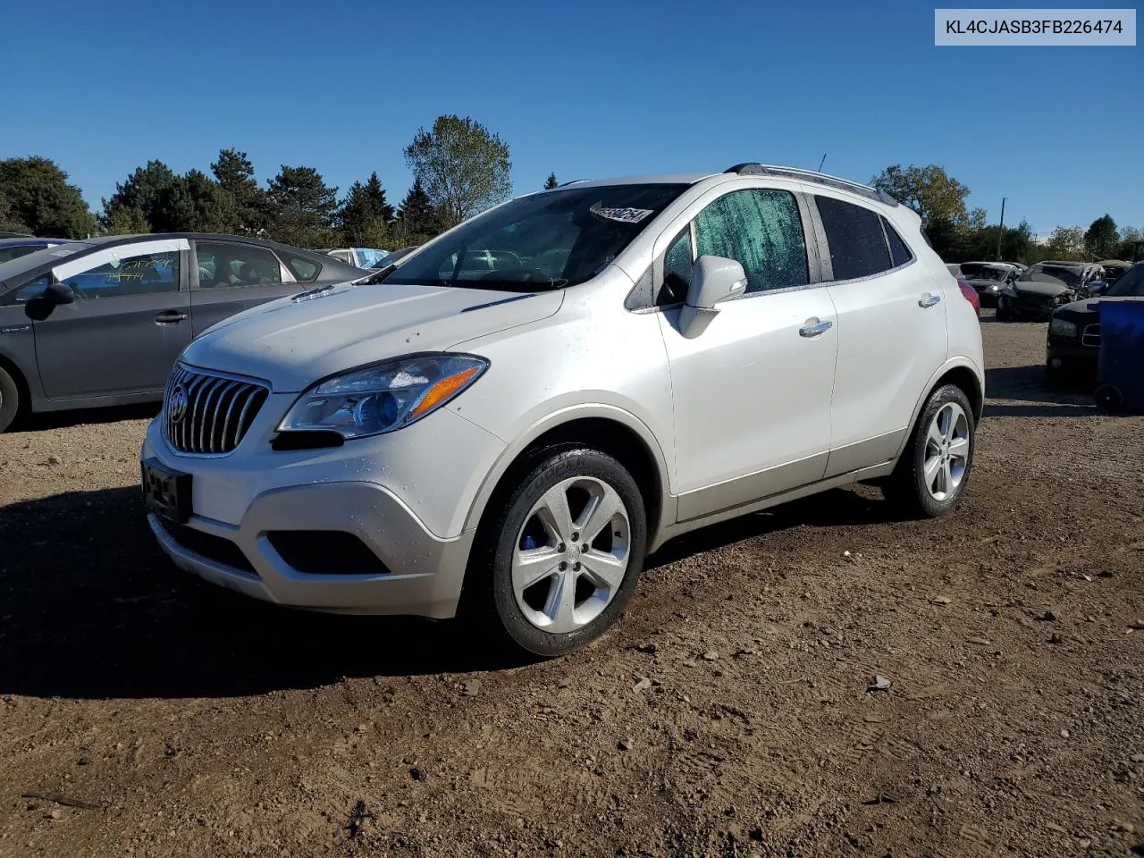 2015 Buick Encore VIN: KL4CJASB3FB226474 Lot: 75688254