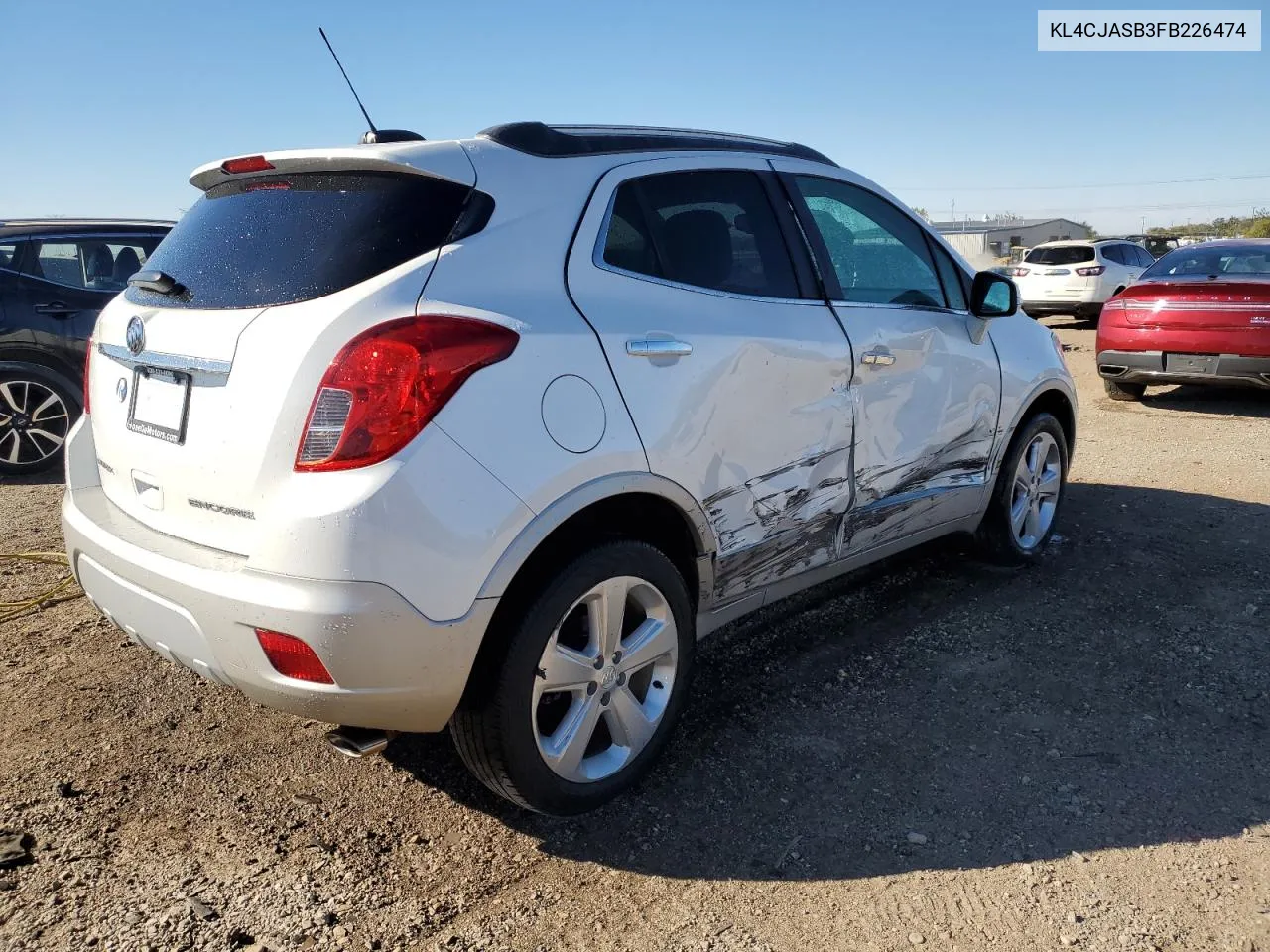 2015 Buick Encore VIN: KL4CJASB3FB226474 Lot: 75688254