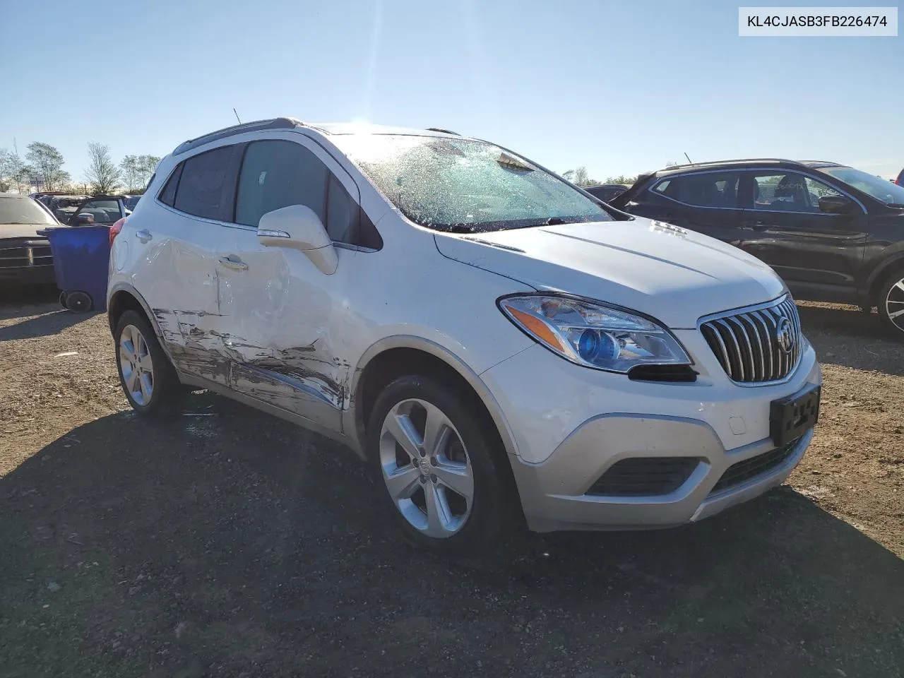 2015 Buick Encore VIN: KL4CJASB3FB226474 Lot: 75688254