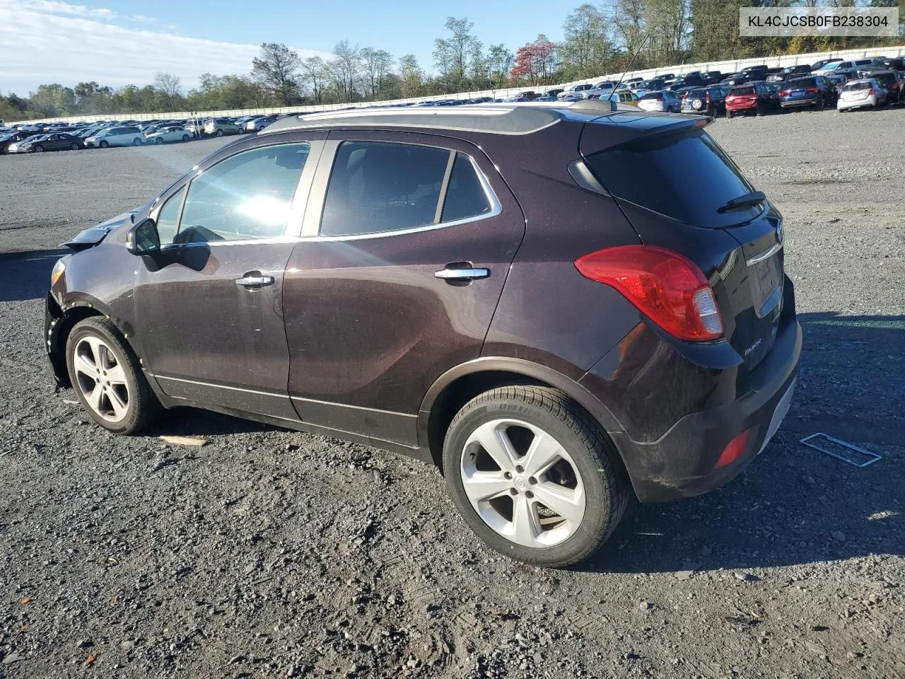 2015 Buick Encore VIN: KL4CJCSB0FB238304 Lot: 75842074