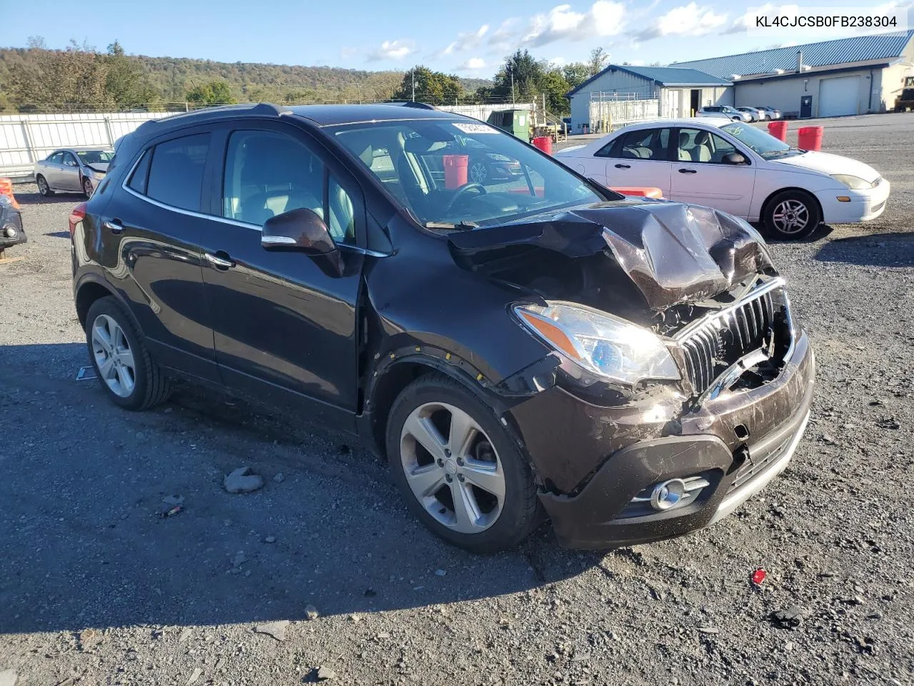 2015 Buick Encore VIN: KL4CJCSB0FB238304 Lot: 75842074