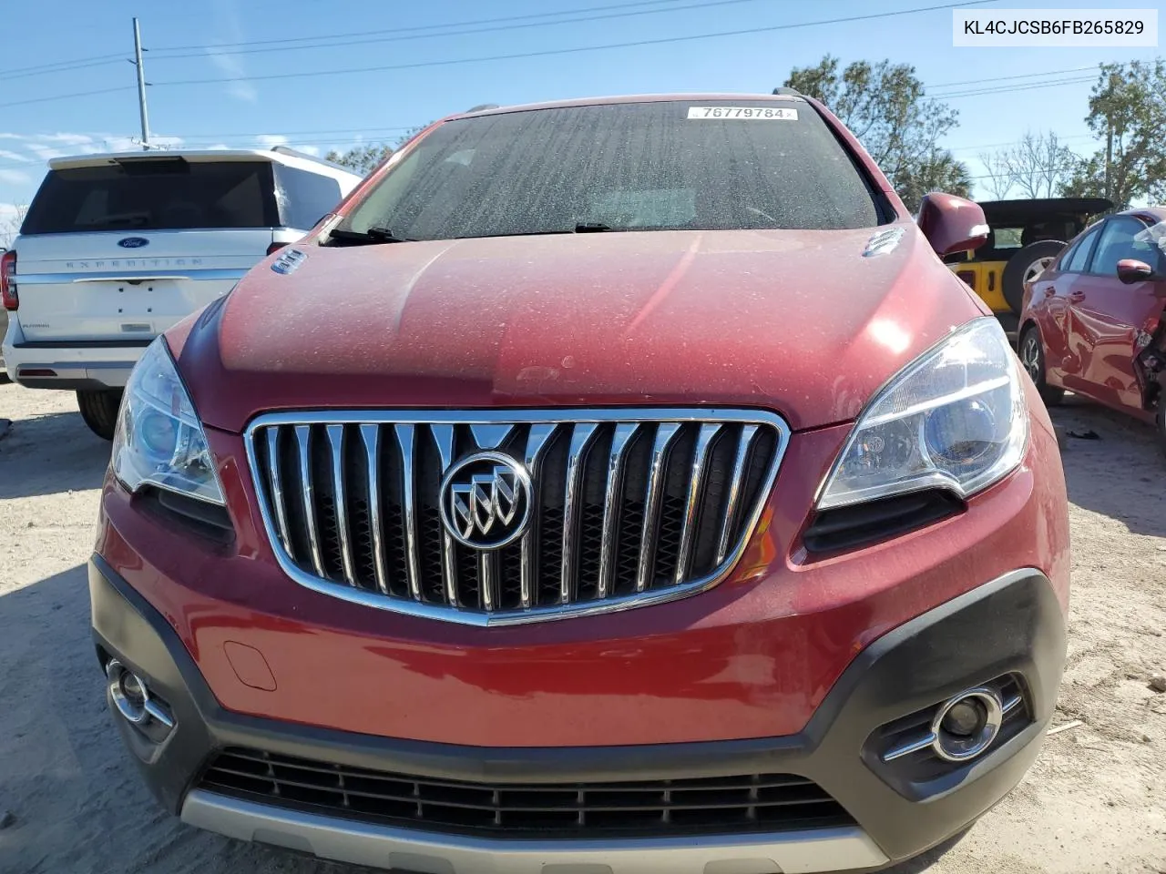 2015 Buick Encore VIN: KL4CJCSB6FB265829 Lot: 76779784