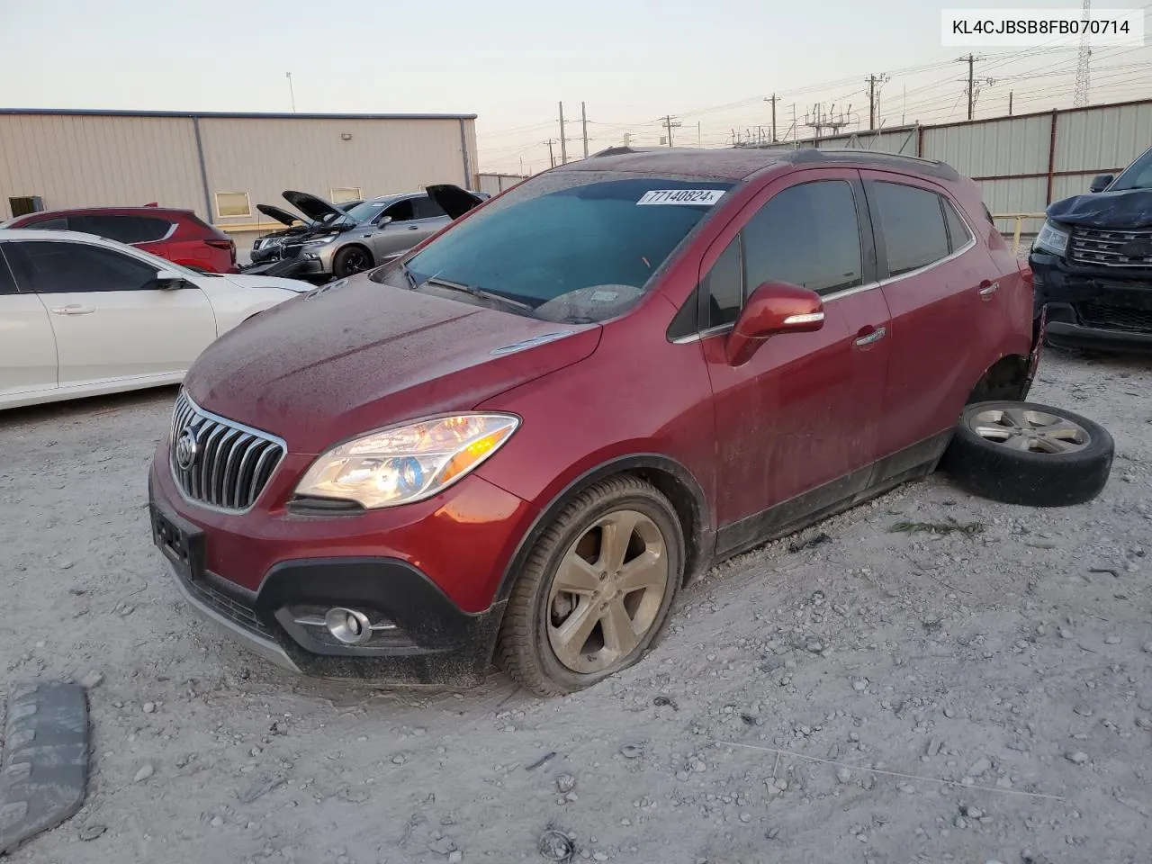 2015 Buick Encore Convenience VIN: KL4CJBSB8FB070714 Lot: 77140824