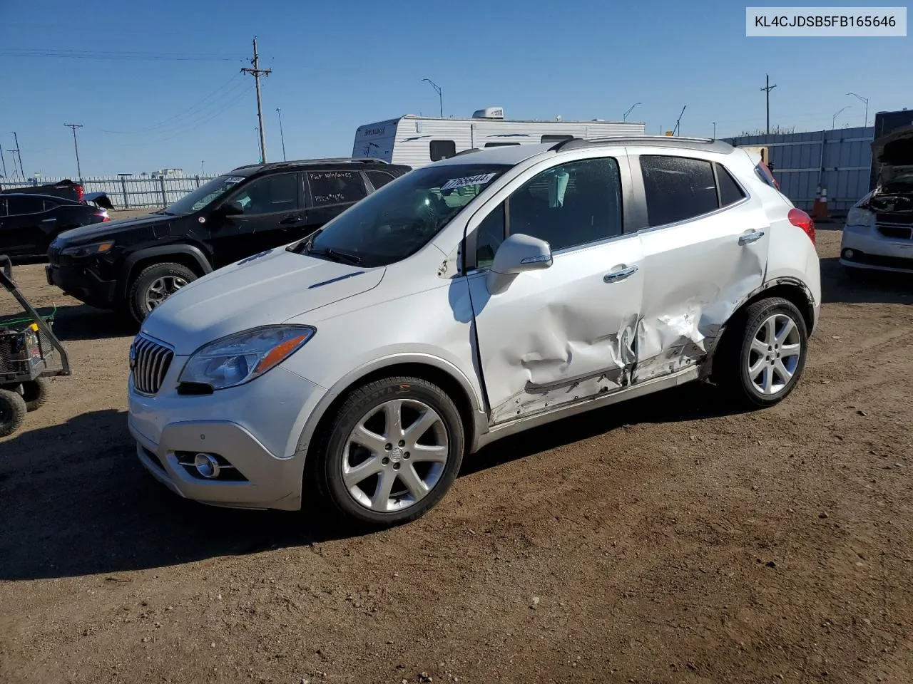 2015 Buick Encore Premium VIN: KL4CJDSB5FB165646 Lot: 77656444