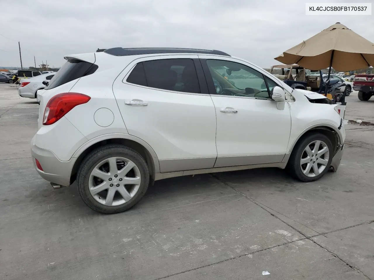 2015 Buick Encore VIN: KL4CJCSB0FB170537 Lot: 78879424