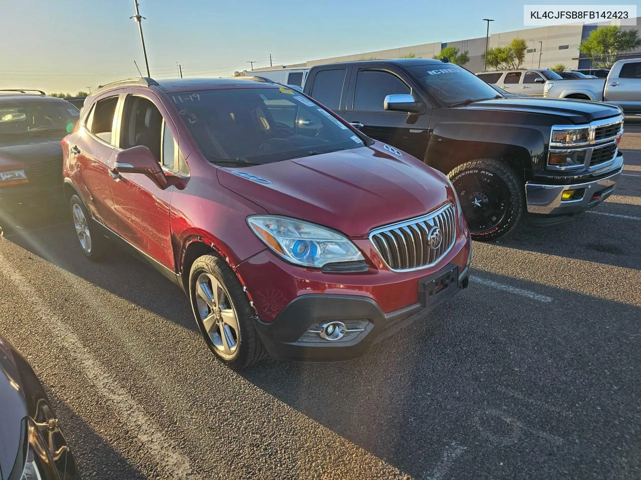 2015 Buick Encore Convenience VIN: KL4CJFSB8FB142423 Lot: 79578684