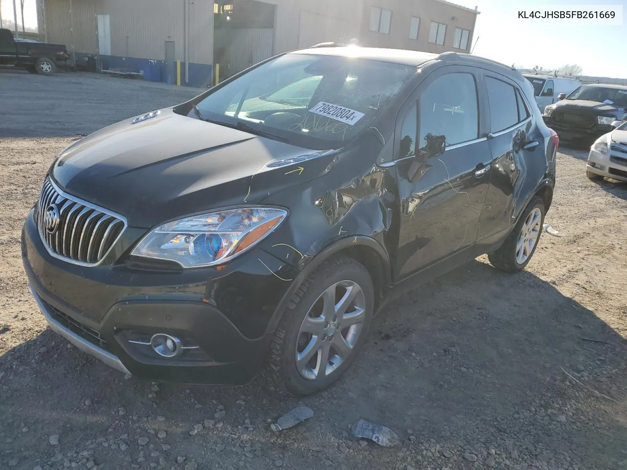 2015 Buick Encore Premium VIN: KL4CJHSB5FB261669 Lot: 79820804