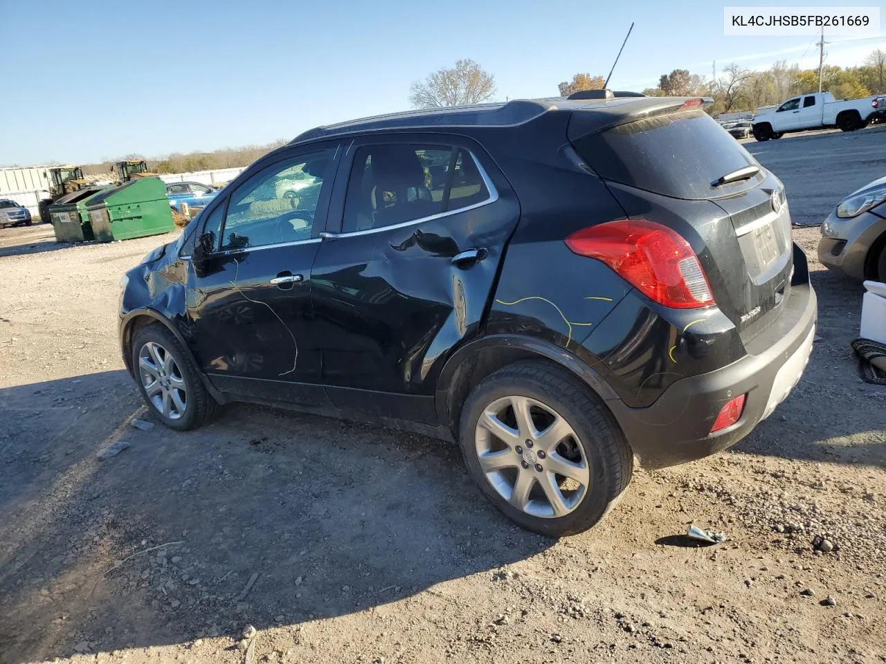 2015 Buick Encore Premium VIN: KL4CJHSB5FB261669 Lot: 79820804