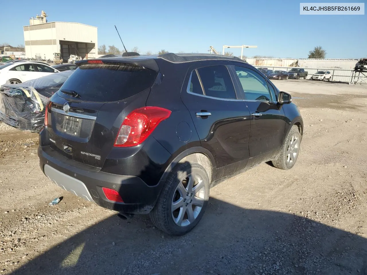 2015 Buick Encore Premium VIN: KL4CJHSB5FB261669 Lot: 79820804