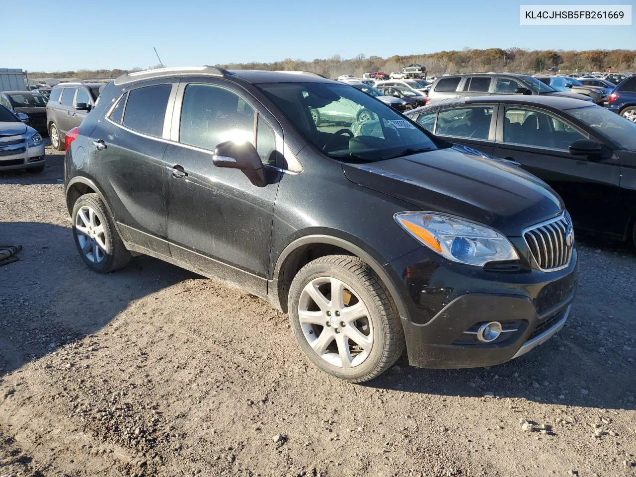 2015 Buick Encore Premium VIN: KL4CJHSB5FB261669 Lot: 79820804